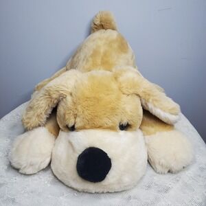 FAO SCHWARTZ 22" Brown Patrick Pup Plush Dog Stuffed Animal Toy Puppy